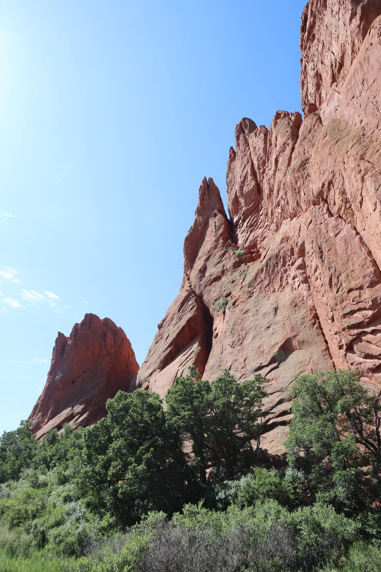 Garden Of The Gods Rock Face