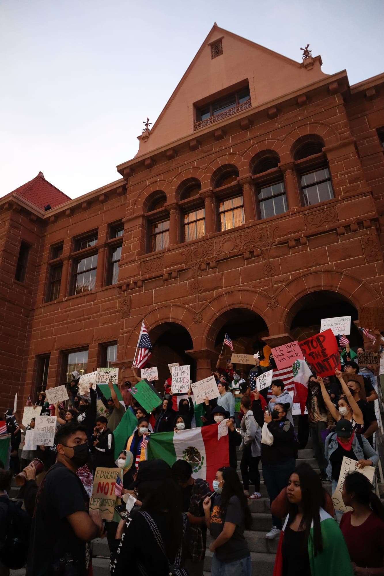 Courthouse Rally Signs