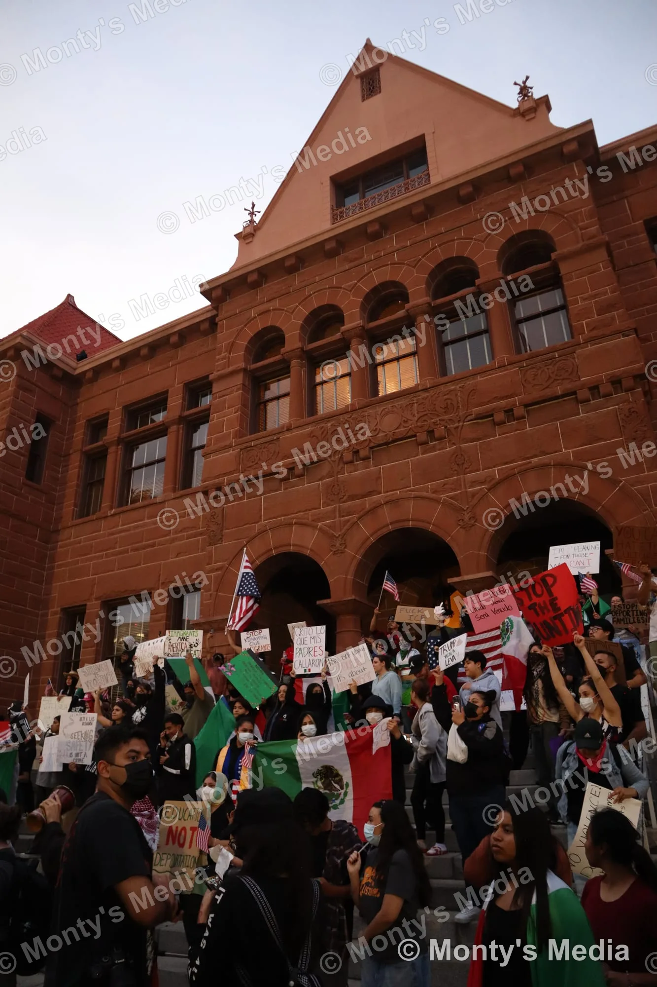 Courthouse Rally Signs