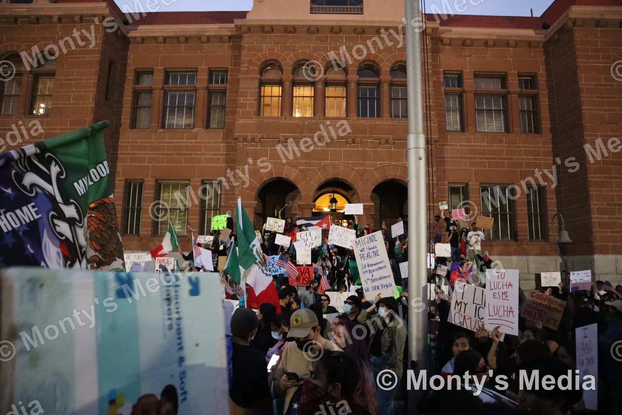 Rally Dusk Crowd