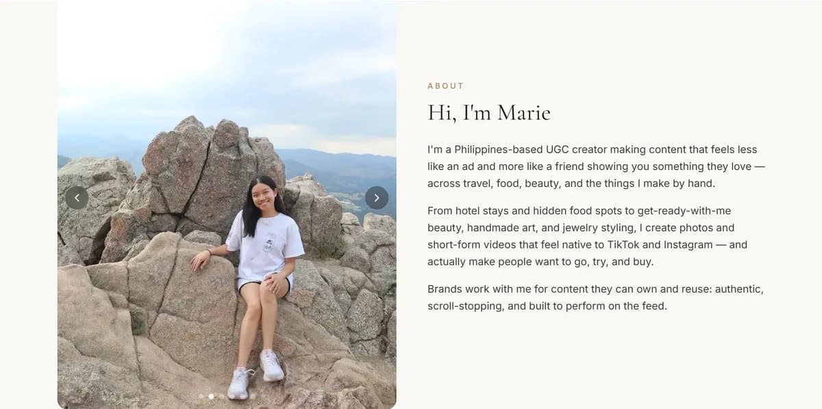 UGC - Marie